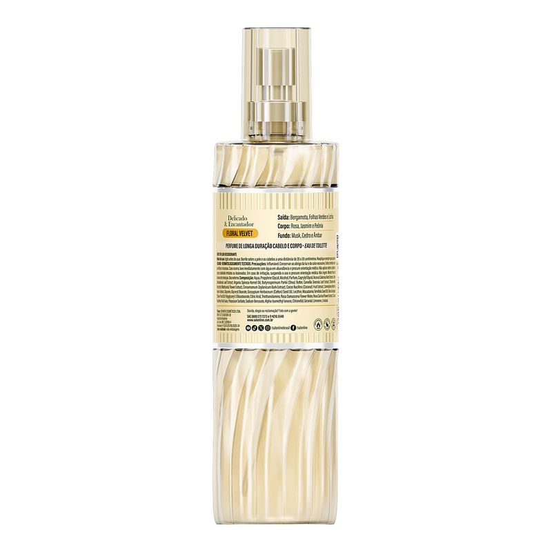 Body Splash Salon Line Xerosa Perola Chic 175ml