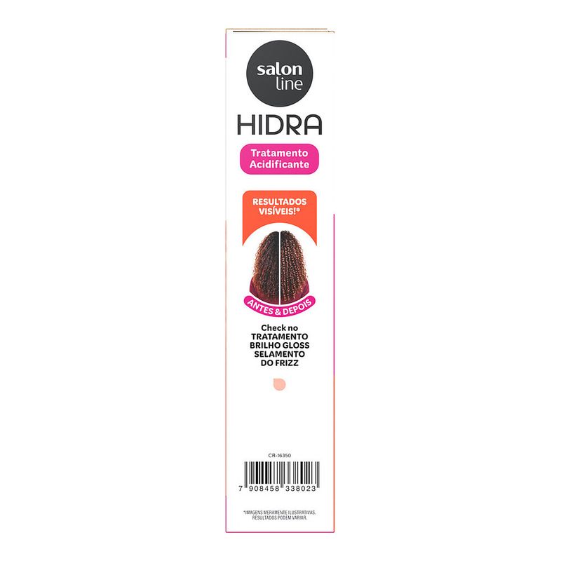 Kit Salon Line Tratamento Acidificante -Sh - Creme Multifuncional- 300ml