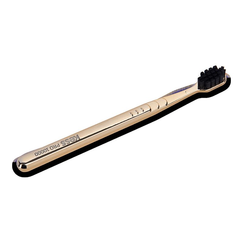 Escova Dental Kess Pro 10k Metallic Gold Extra Macia