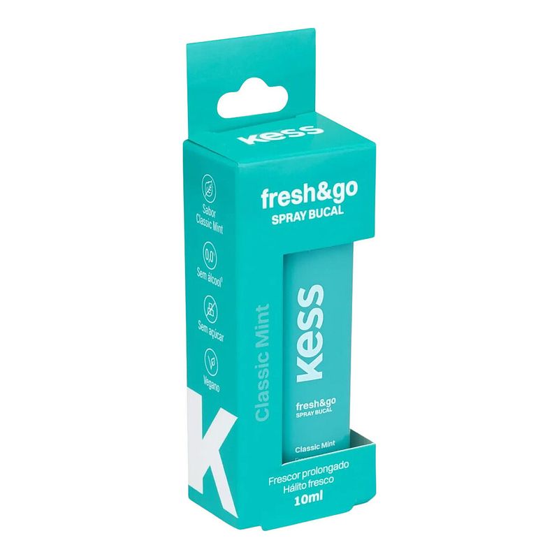 Spray Bucal Kess Fresh-Go Classic Mint 10ml