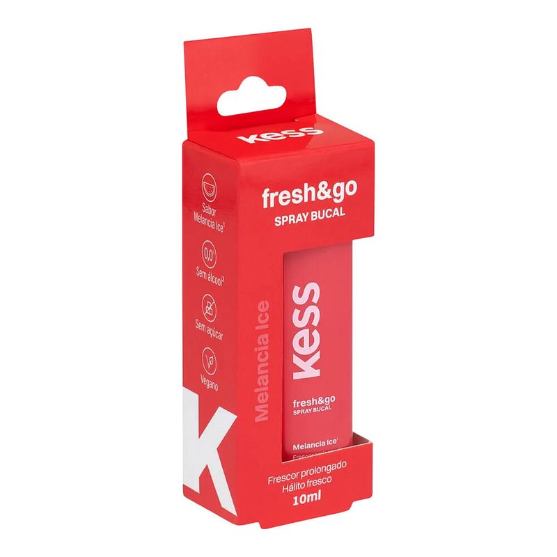 Spray Bucal Kess Fresh-Go Melancia Ice 10ml