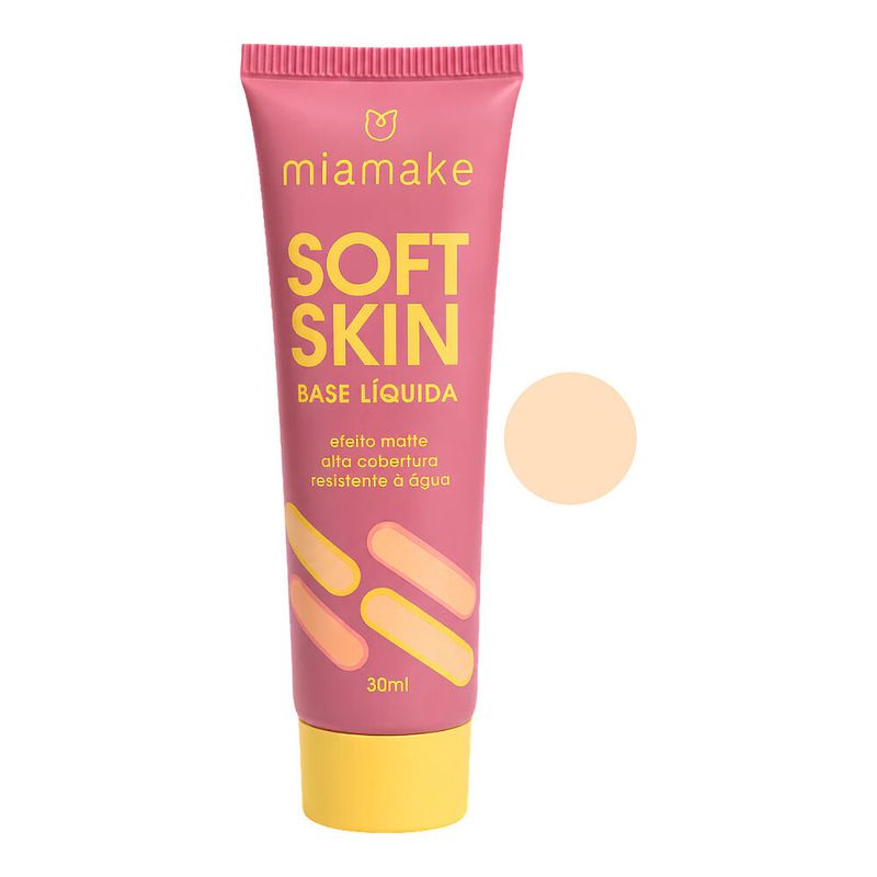 Base Liquida Mia Make Soft Skin Cor 2