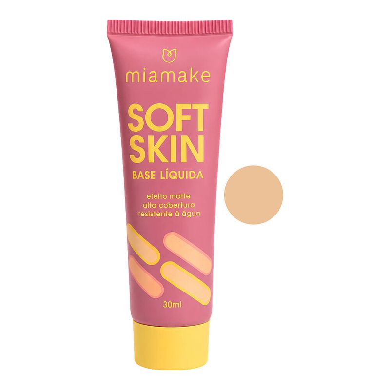 Base Liquida Mia Make Soft Skin Cor 4