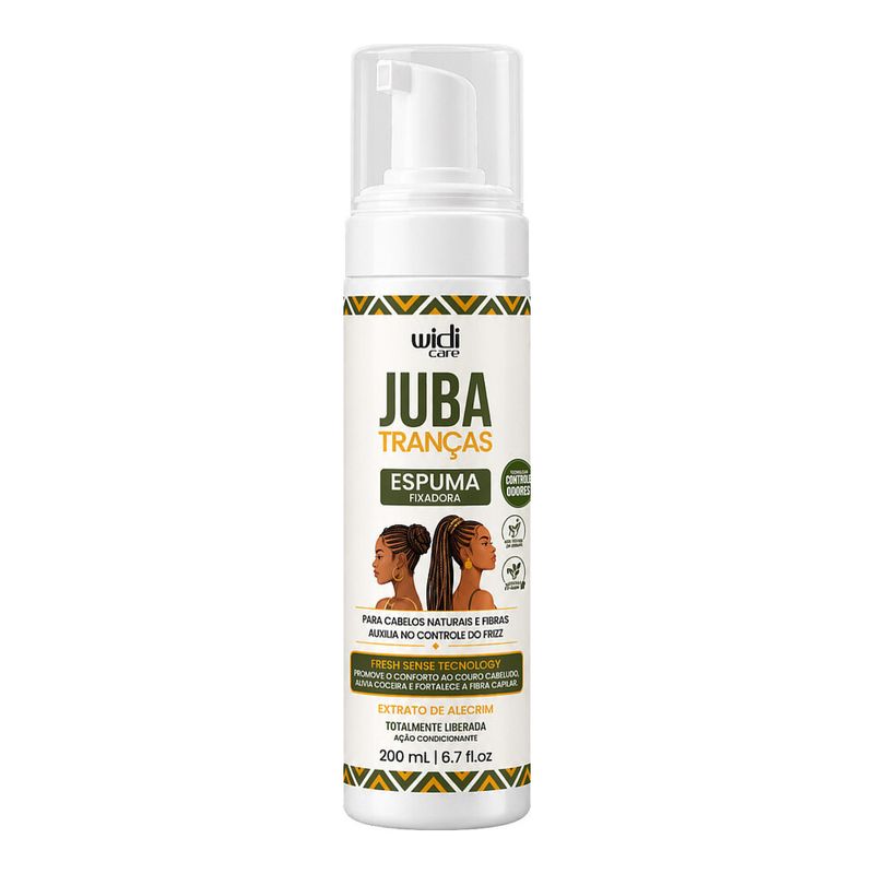 Espuma Fixadora Juba Trancas 200ml