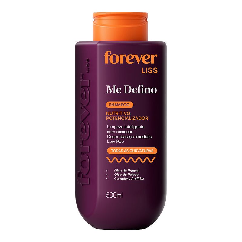 Shampoo Nutritivo Forever Liss Me Defino 500ml