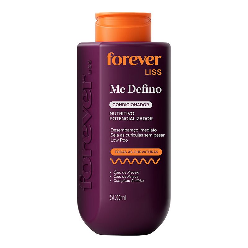 Condicionador Nutritivo Forever Liss Me Defino 500ml