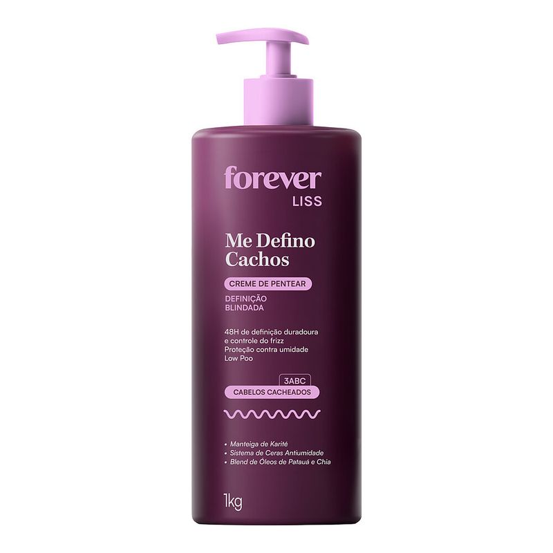 Creme de Pentear Forever Liss Me Defino Cachos 1kg