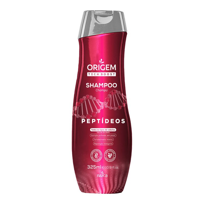 Shampoo Nazca Origem Tech Boost Peptideos 325ml