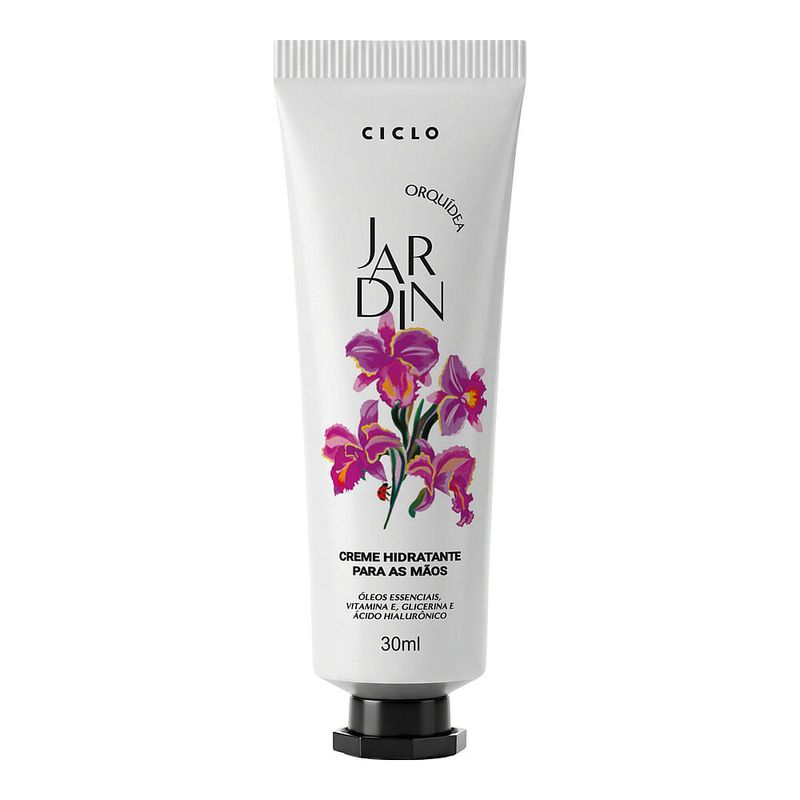 Creme para Maos Ciclo Cosmeticos Jardin Orquidea 30ml