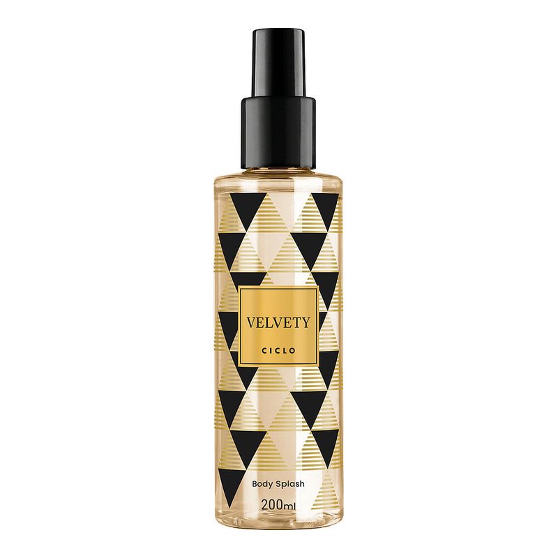 Body Splash Feminino Ciclo Cosmeticos Velvety 200ml