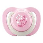 Chupeta Kuka Lumina First Bico Ortodontica 1 Rosa
