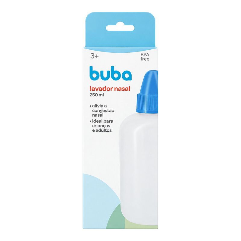 Frasco Lavador Nasal Buba 250ml